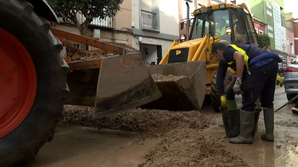 Cullera se recupera de la tromba de agua de la última DANA: cayeron 90 litros por metro cuadrado en una hora