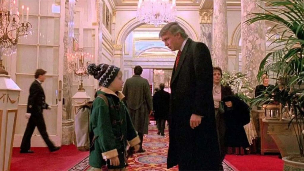 El cameo de Trump en Solo en Casa 2