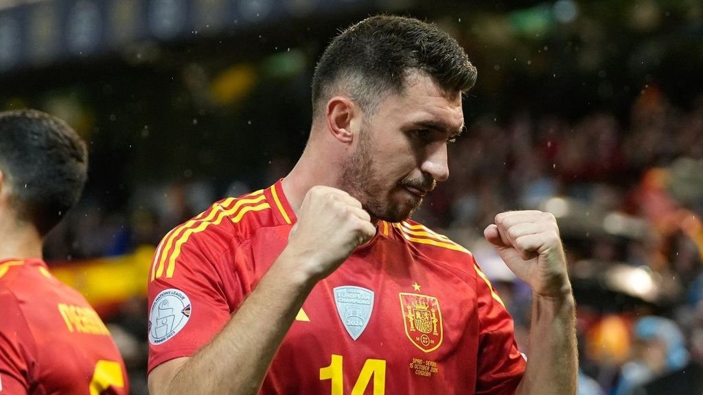 EuropaPress 6277066 aymeric laporte of spain celebrates goal during the uefa nations league