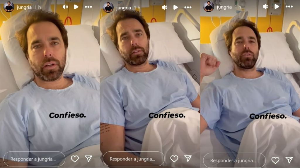 Javier Ungría ha compartido su diagnóstico médico desde el hospital