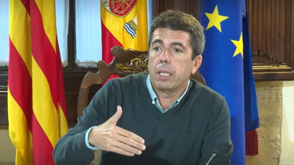 Carlos Mazón da explicaciones sobre su gestión de la DANA en Les Corts