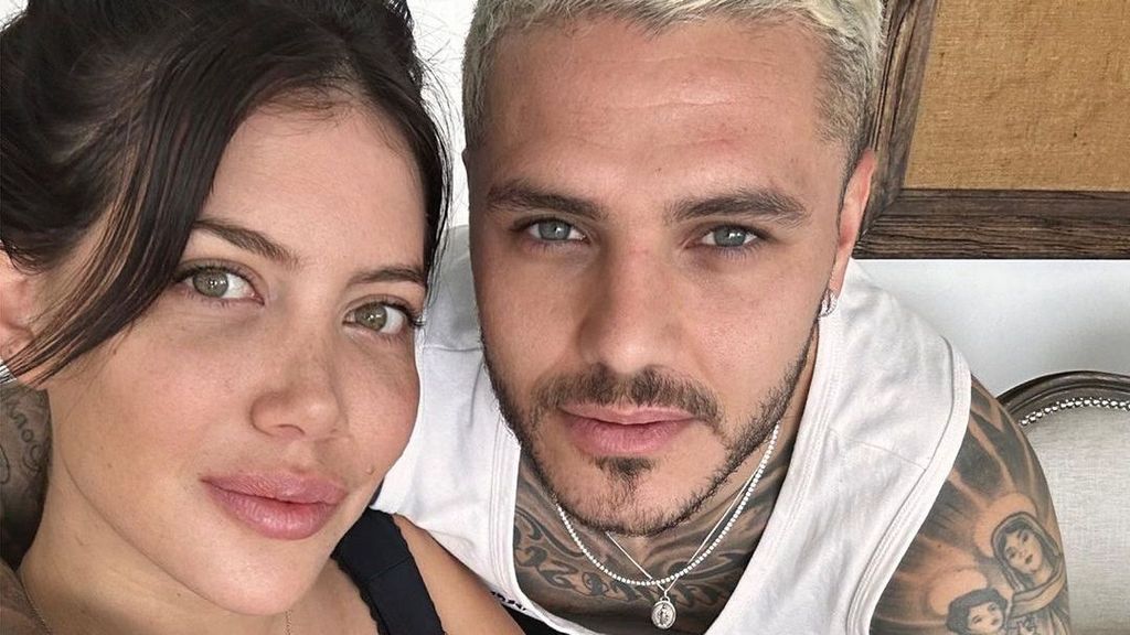 La modelo Wanda Nara y el futbolista Mauro Icardi