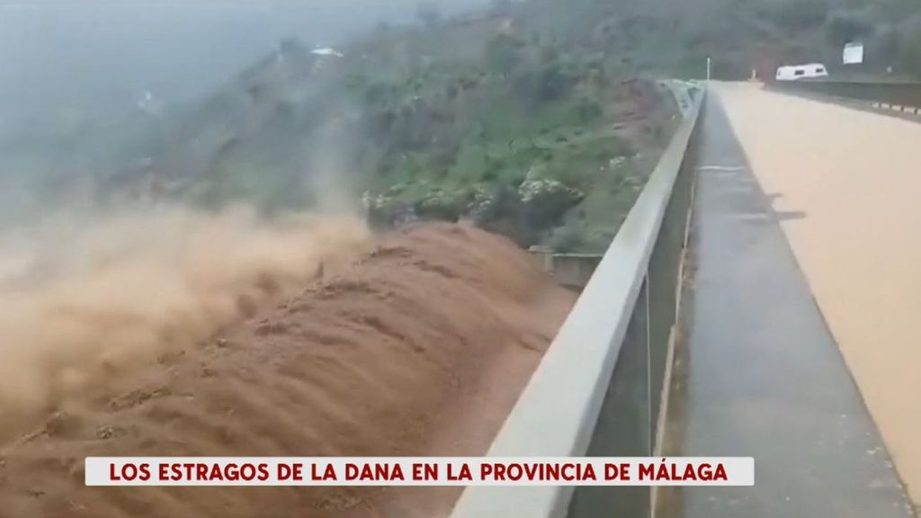 Más de 170 incidencias en la provincia de Málaga por las fuertes lluvias