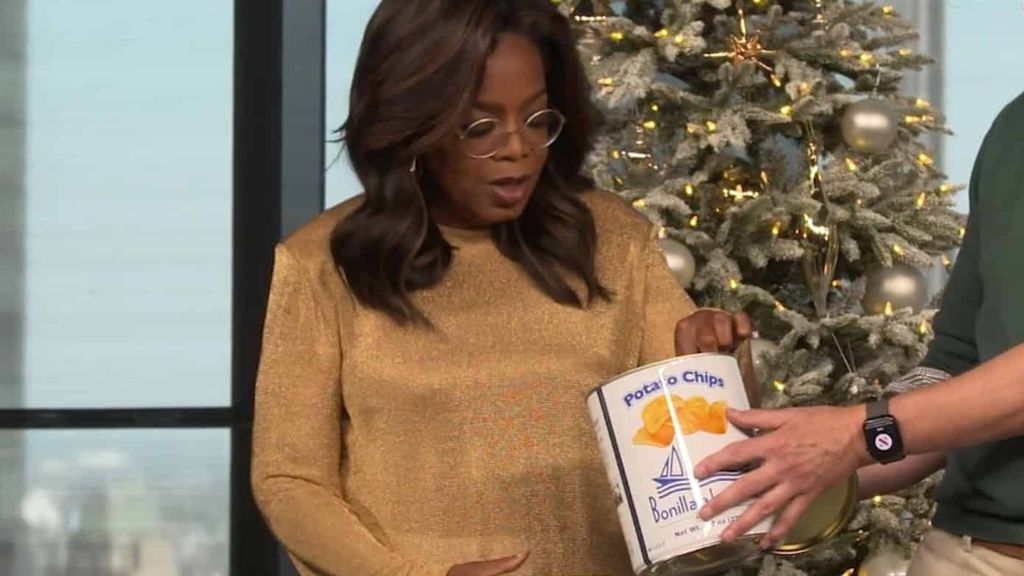 Oprah Winfrey recomiendo unas patatas fritas españolas