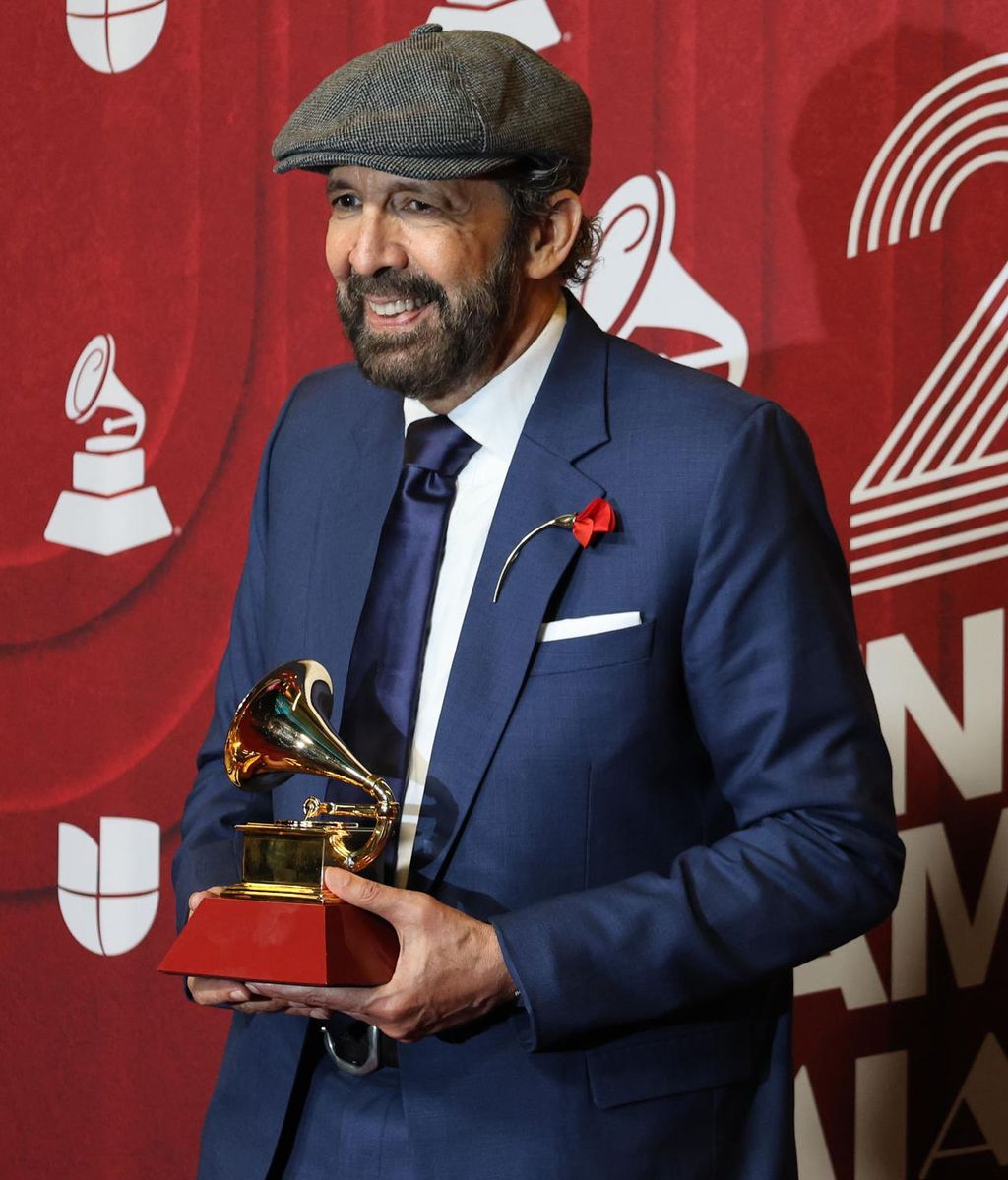 Juan Luis Guerra en los Latin Grammy 2024.