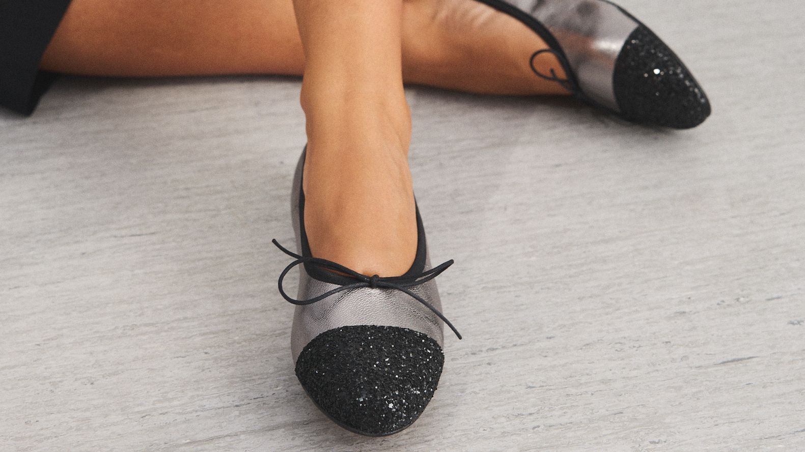 Metalizados y glitter, una combinación que no falla