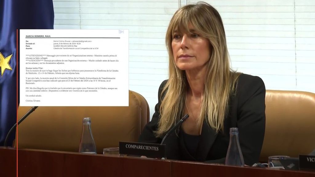 Nuevos correos muestran la participación de personal de la Moncloa en intermediación con la cátedra de Begoña Gómez