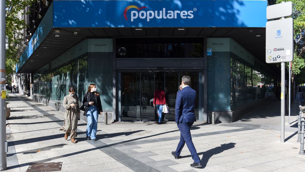 Sede del Partido Popular en la calle Génova de Madrid