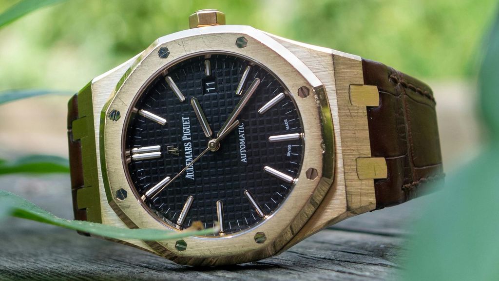 Reloj de Audemars Piguet con bisel octogonal