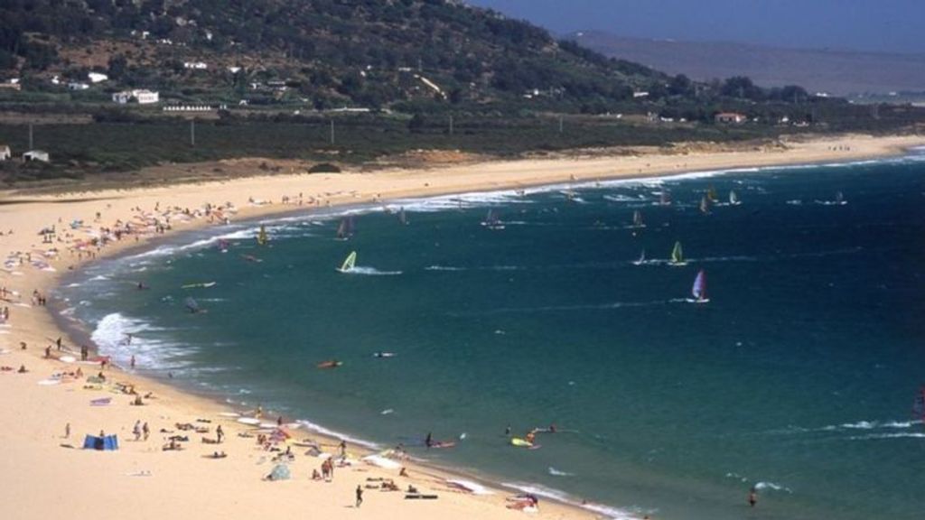 Playa de Los Lances en Tarifa, Cádiz