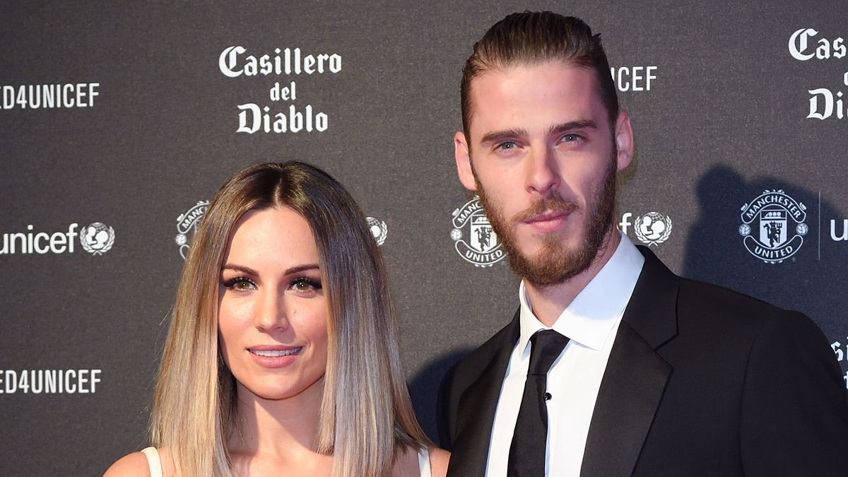 Edurne y David de Gea