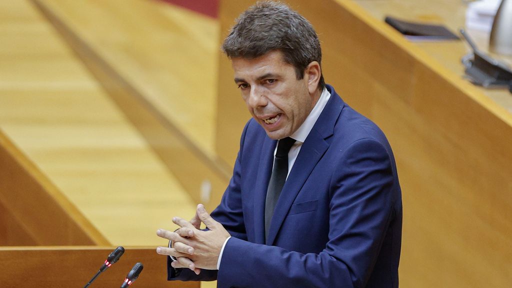 El president de la Generalitat, Carlos Mazón, comparece ante Les Corts