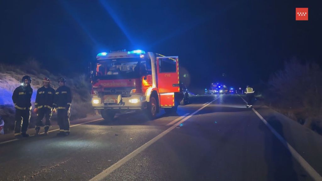 Mueren dos personas y otras dos resultan heridas graves en un accidente de tráfico en Aranjuez, Madrid