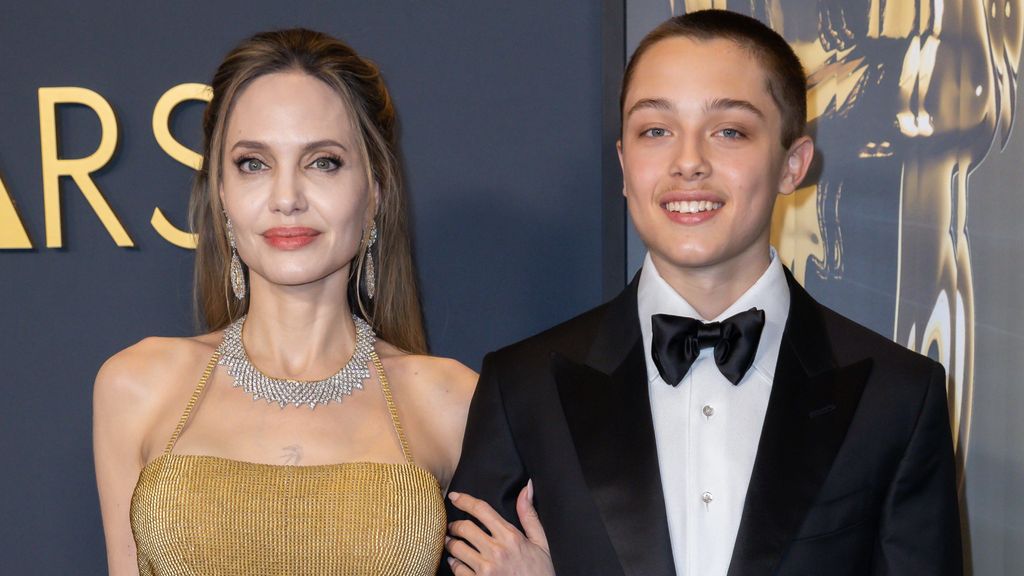 Angelina Jolie y su hijo