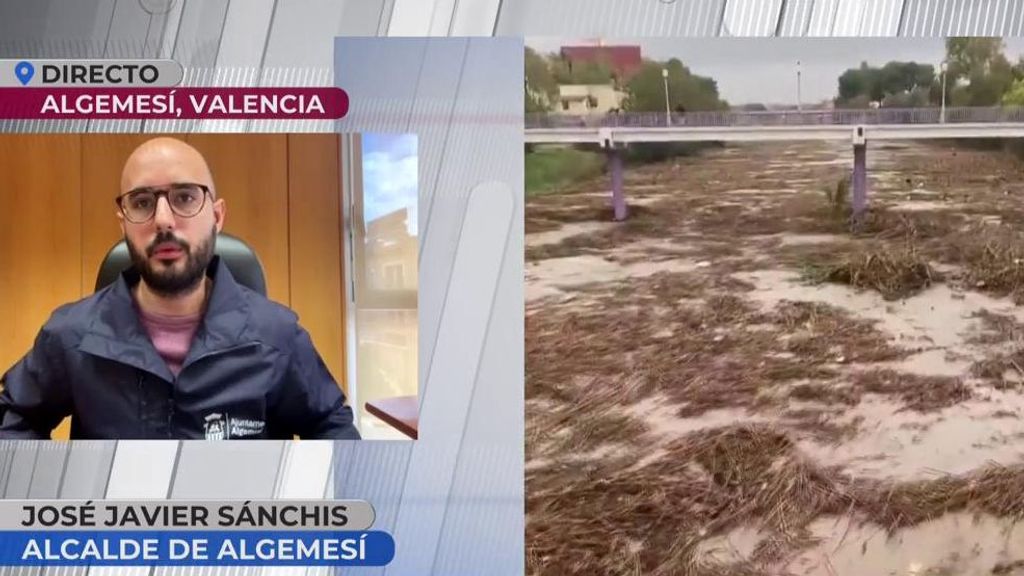 El alcalde de Algemesí, sobre las inundaciones: "Nadie me avisó que se iba a liberar agua del pantano de Forata"