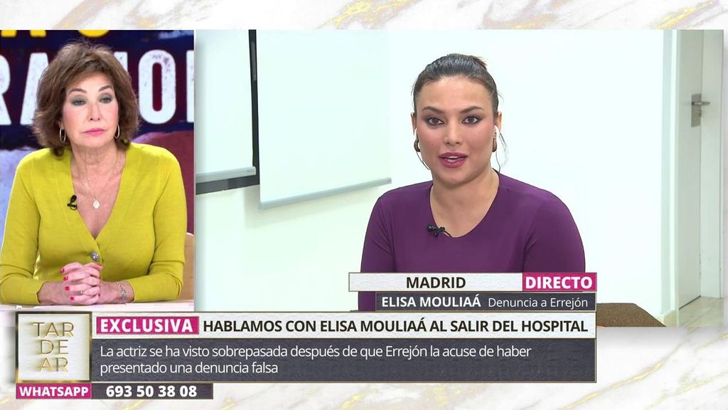 Elisa Mouliaá, en exclusiva, tras la acusación de Íñigo Errejón de denuncia falsa: "Me siento muy frustrada y sola"