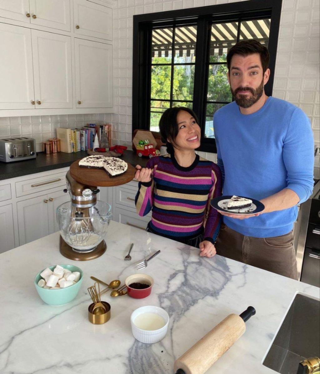 La cocina de la casa de Drew Scott y Linda Phan