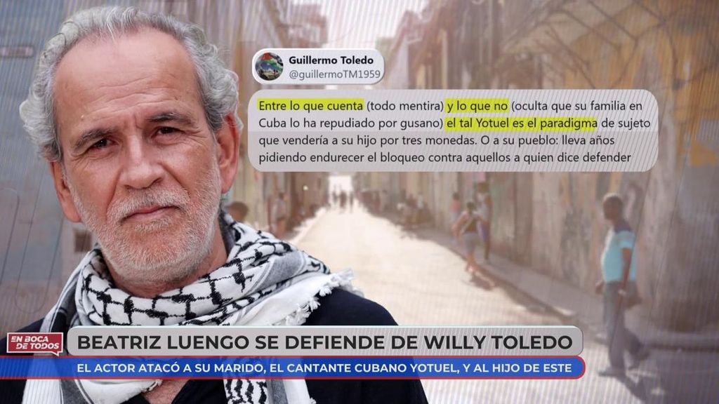 Las declaraciones de Willy Toledo contra Yotuel