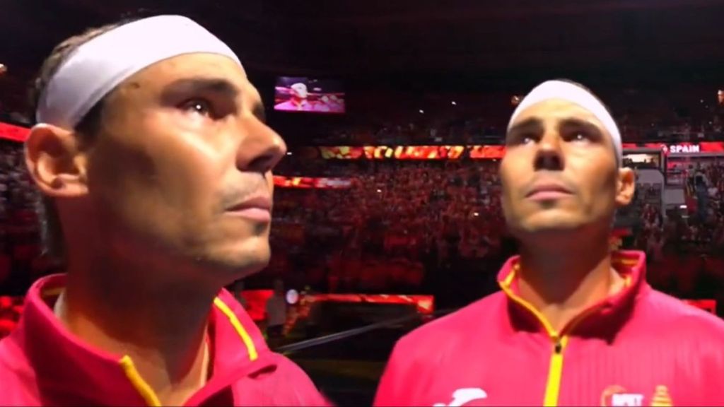 La emoción del estadio de Málaga al ver a Rafa Nadal al borde de las lágrimas