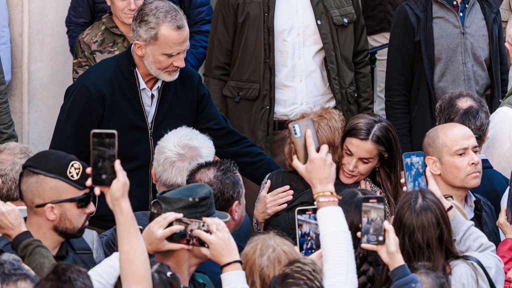 Felipe y Letizia, en Chiva.