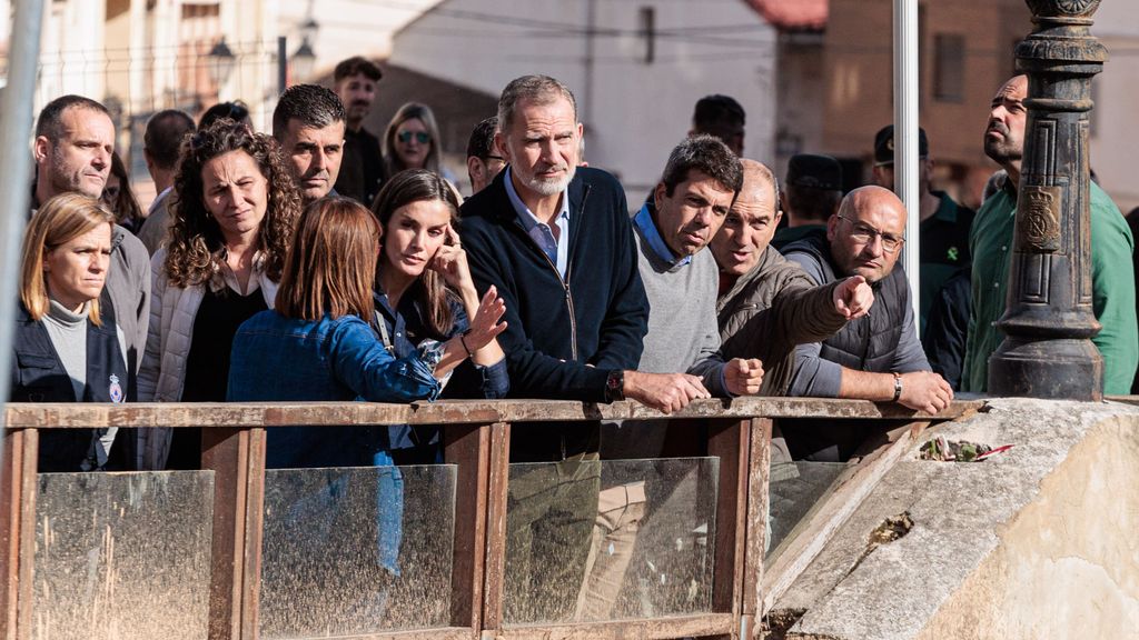 Felipe y Letizia, en Chiva.