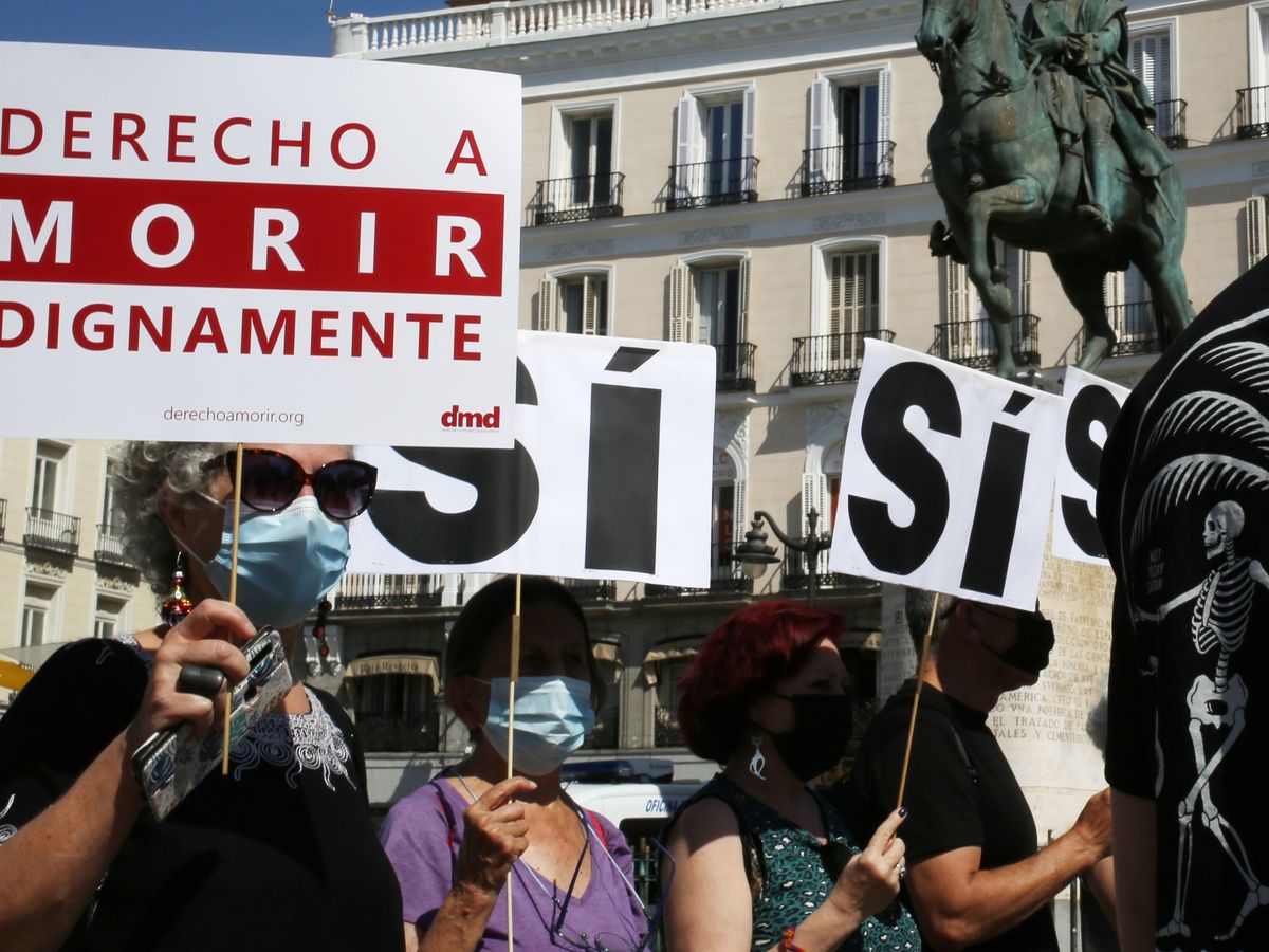 Laura recibe, en un hospital de Vigo, la eutanasia que tanto defendió