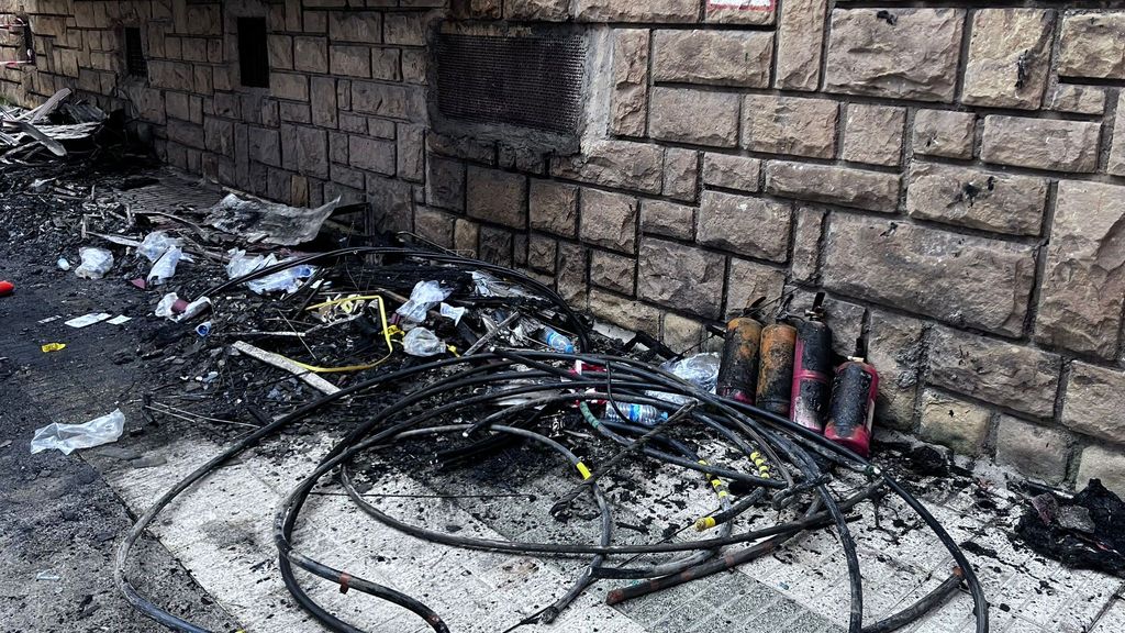 Un incendio en el cableado eléctrico, principal hipótesis del fuego