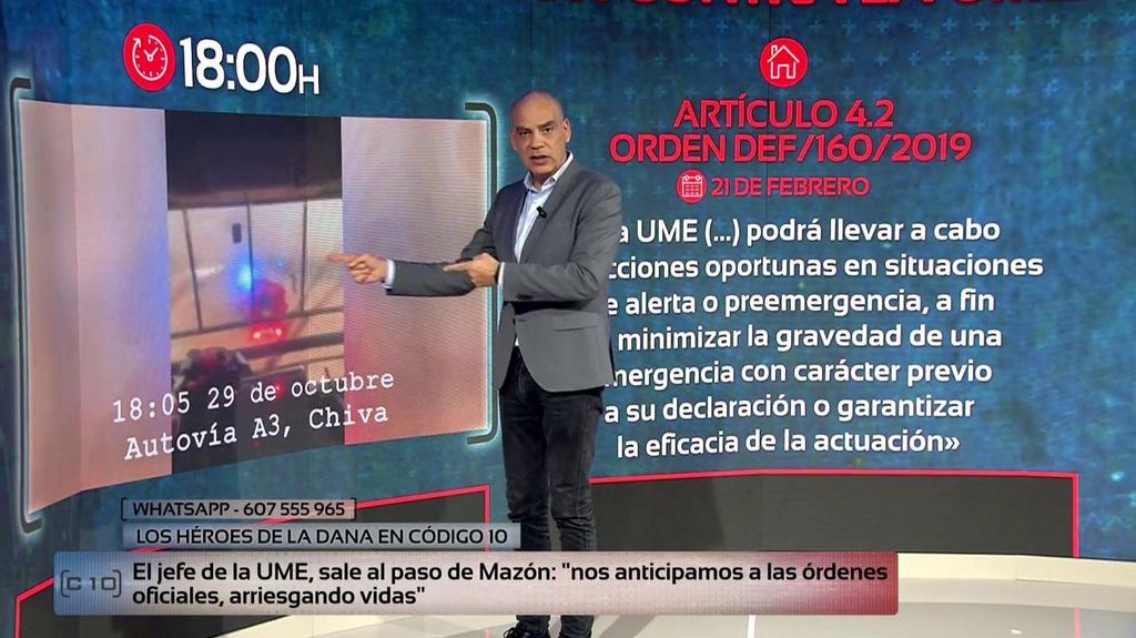 Nacho Abad, tras las declaraciones de Carlos Mazón sobre la UME: “No voy a permitir que se ponga en solfa el nombre del ejército"