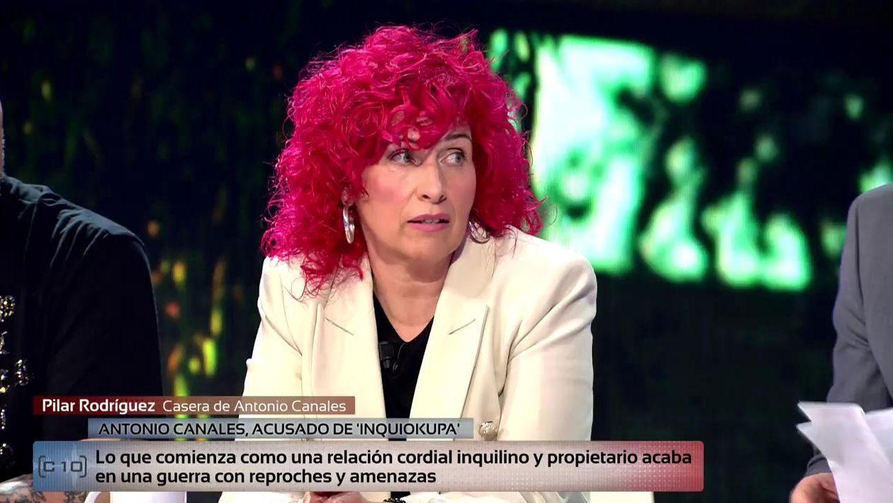 Las palabras de Pilar, casera de Antonio Canales, en el plató de Código 10 y los mensajes con el bailaor - Código 10