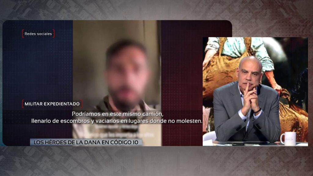 Nacho Abad, al militar expedientado por su testimonio en la crisis de la DANA: "Cuentas con mi ayuda"