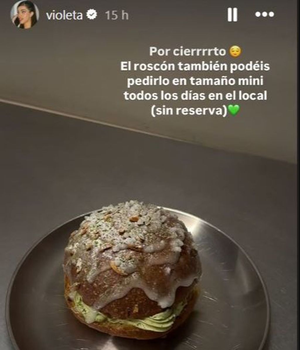 Captura del Roscón mini de 'Maison Matcha'