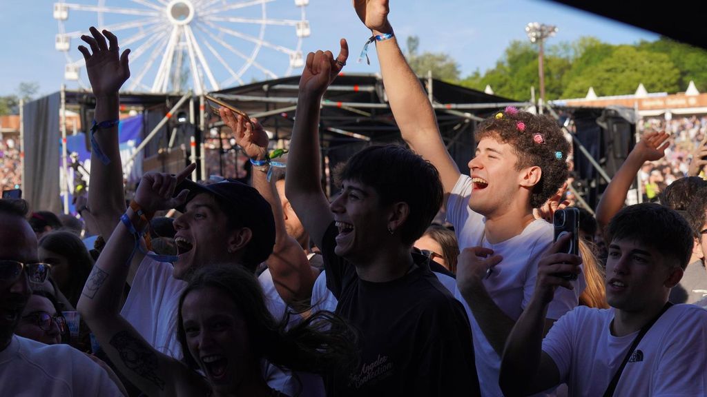 Imagen de archivo del arranque del festival O Son do Camiño 2024, en Santiago de Compostela