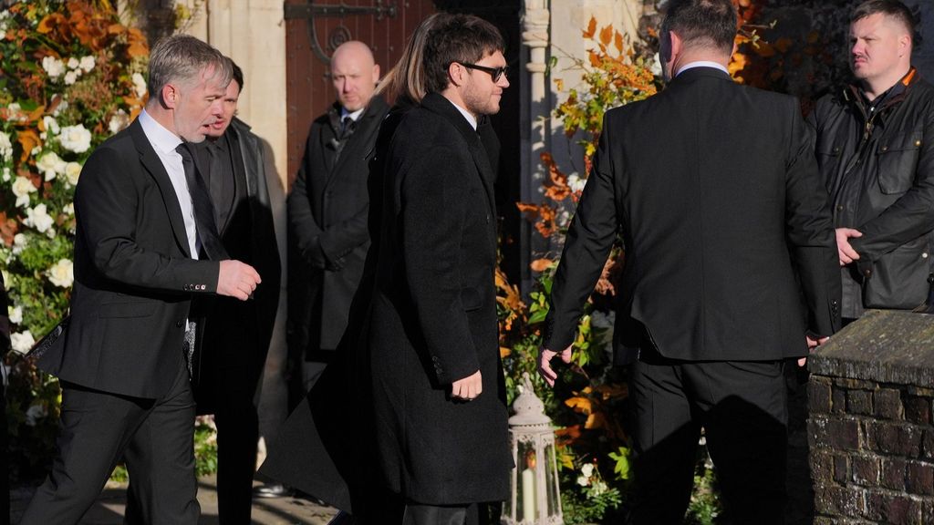 La llegada de Niall Horan al funeral de Liam Payne