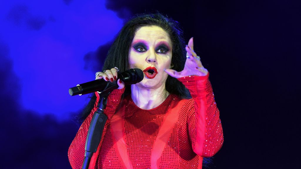 Alaska, en un concierto de Fangoria en agosto de 2023.