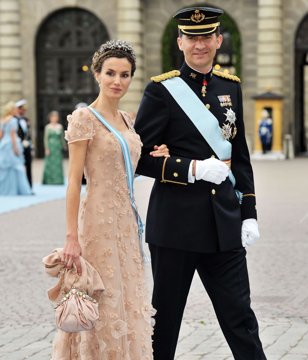 En la boda de Victoria de Suecia