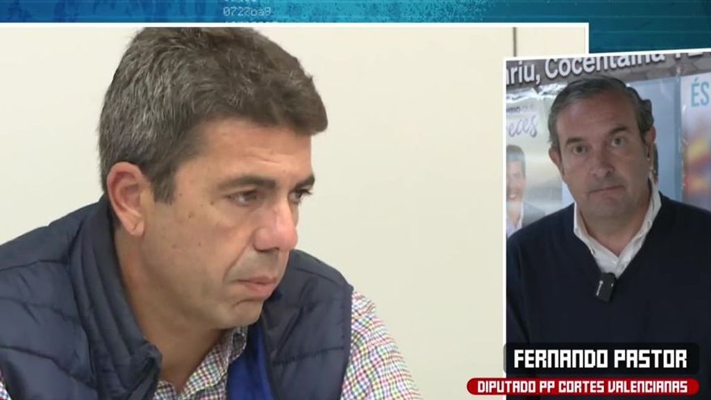 Fernando Pastor, portavoz del PP valenciano, sobre la gestión de Mazón: ''Necesitamos un perfil así, es lo que los valencianos quieren''