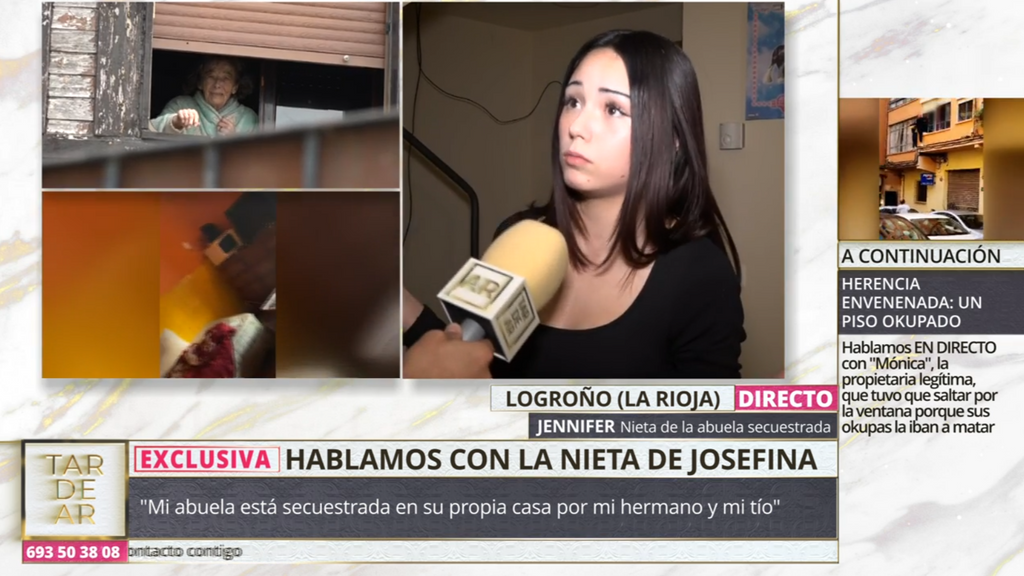 La desesperación de Jennifer, nieta de Josefina, la anciana de 85 años que fue secuestrada por su hijo y nieto: "No voy a dejarla..."