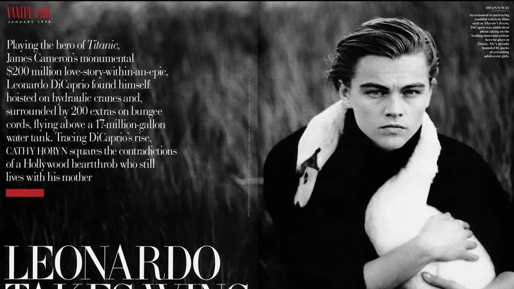 Leonardo DiCaprio para Vanity Fair.