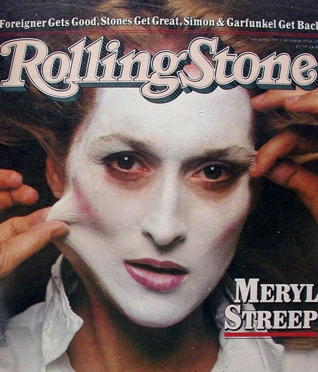 Portada de Rolling Stone con Meryl Streep.