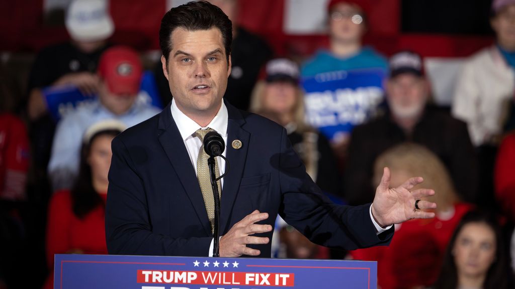 Renuncia el candidato de Donald Trump para fiscal general, Matt Gaetz, acusado de comportamiento sexual inapropiado