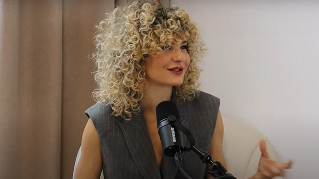 Captura de Sheila Casas en el podcast 'Mujer Vital'