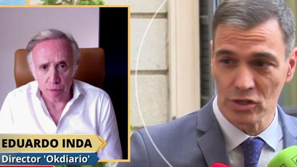 Inda, tras las acusaciones de Aldama a Sánchez: "La situación es insostenible. Puede estallar este Gobierno"