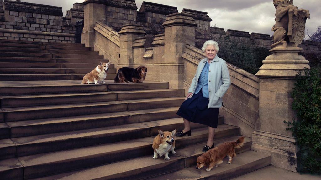 Fotografía de Annie Leibovitz a la reina Isabel II de Inglaterra