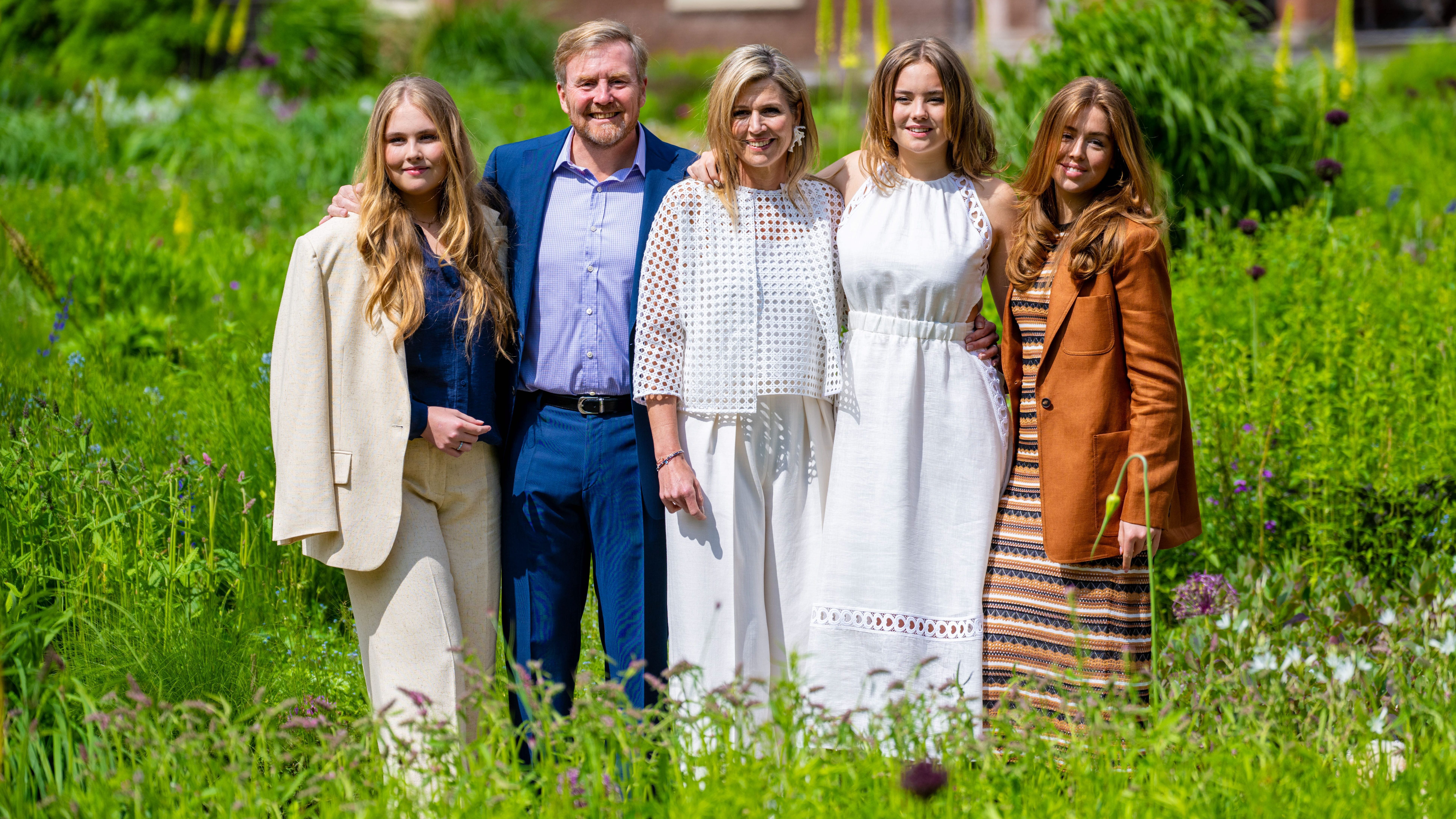 La familia real de Holanda.