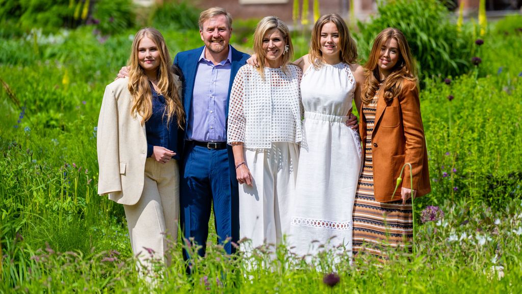 La familia real de Holanda.