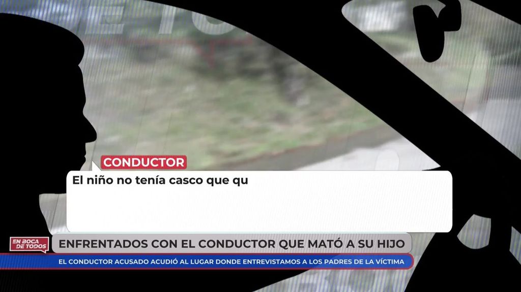 Las declaraciones del conductor acusado