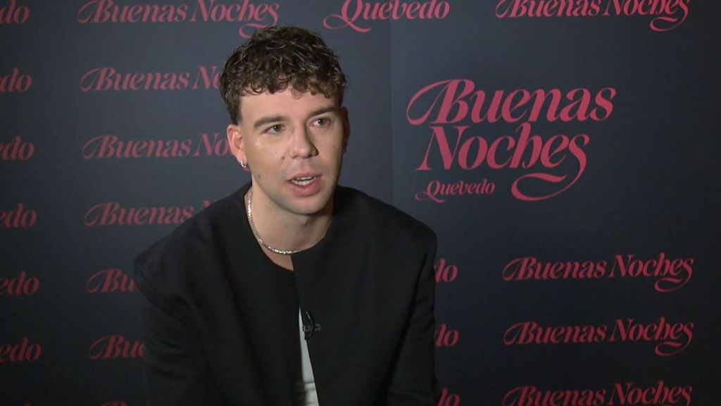 Quevedo, sobre las expectativas generadas con su segundo álbum, 'Buenas noches': "Obviamente, un poco de presión supone"