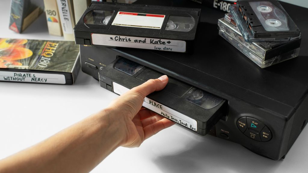 Las cintas VHS eran muy populares hace unos años