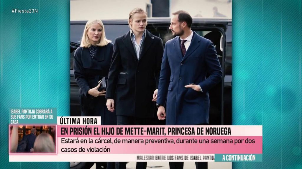 La detención "de película" de Marius, hijo de Mette-Marit: "Ella está viviendo un calvario que está afectando a su matrimonio" Fiesta 2024 Top Vídeos 360