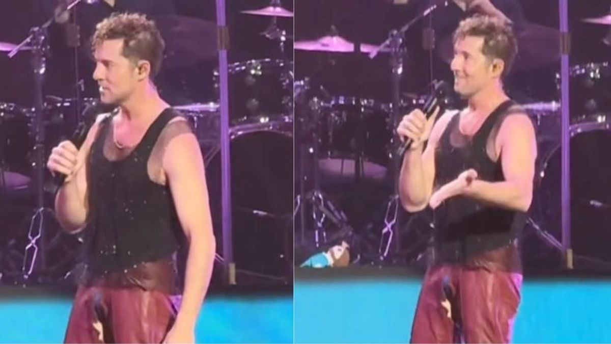 El comprometido momento de David Bisbal durante un concierto en Buenos Aires: "Se me ha roto todo"